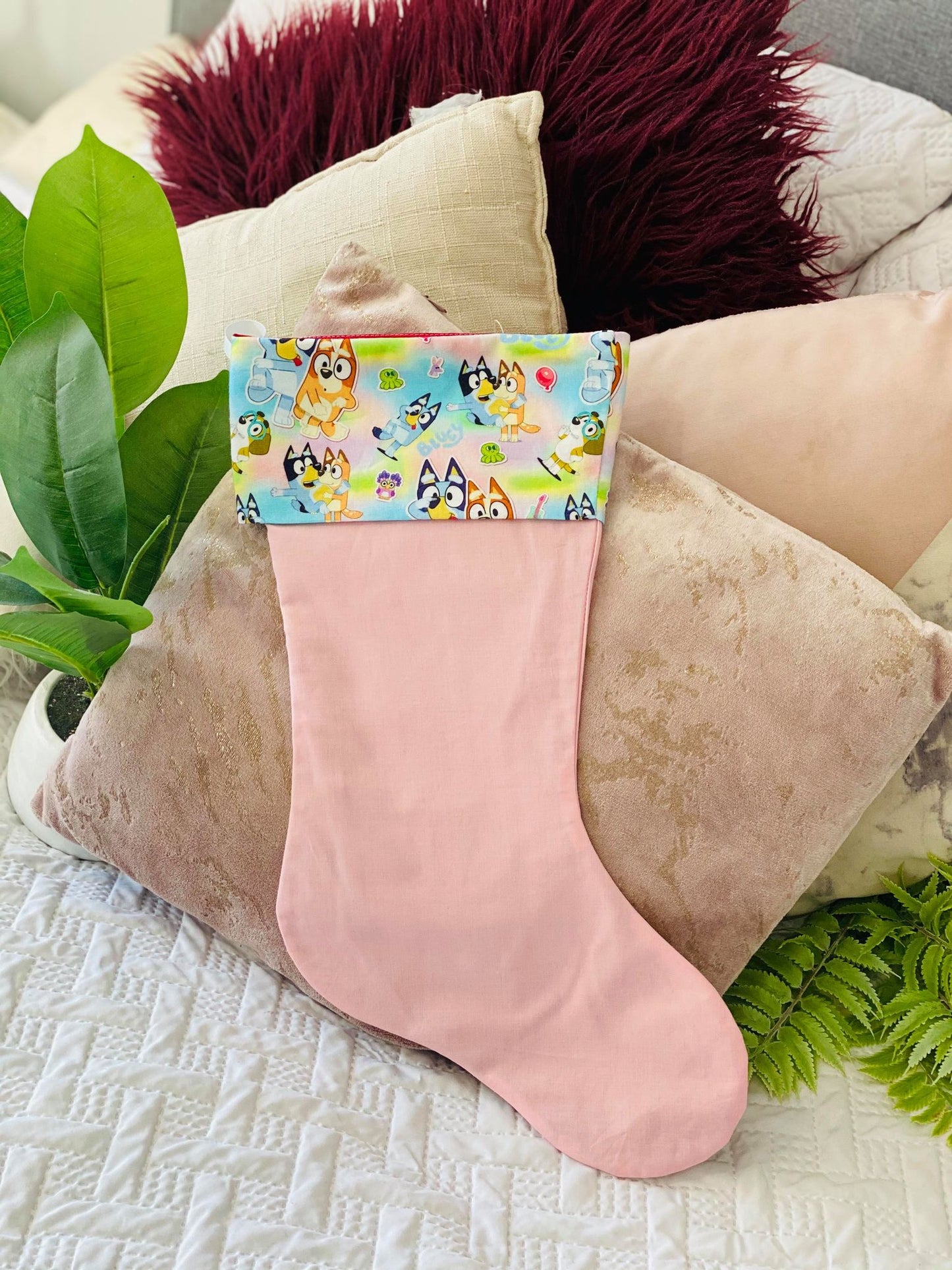 Custom Personalized Santa Sack & or Stocking