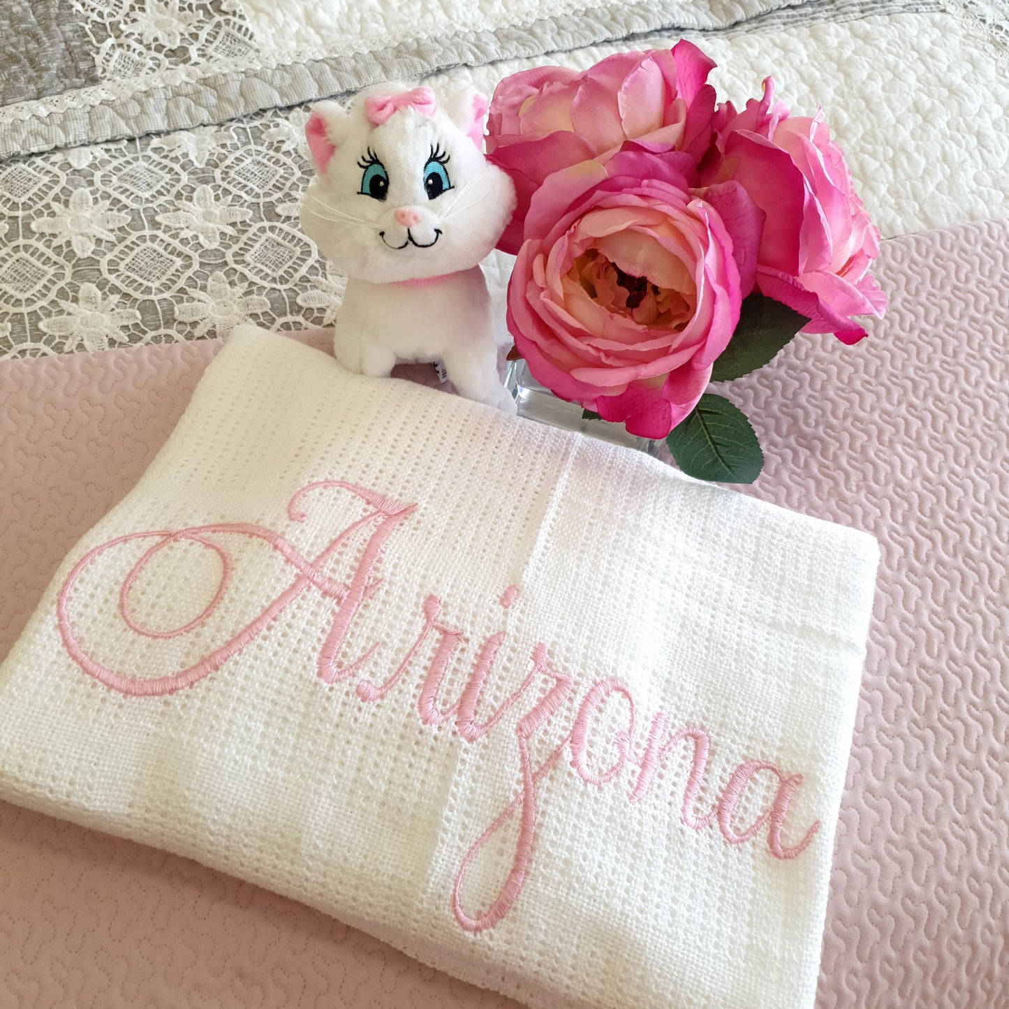 Embroidered Baby Blanket