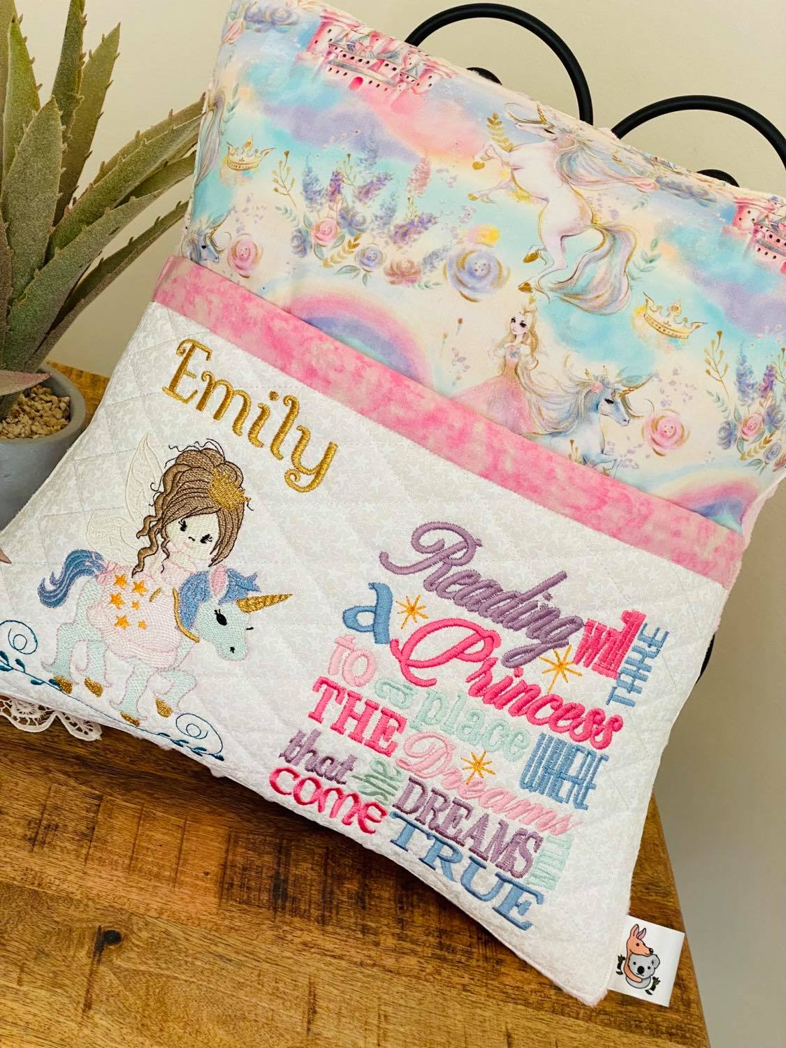 Pocket Cushions Covers - Girls