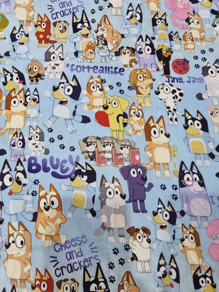Blue Dog Snuggle Sweetie Doll Collection