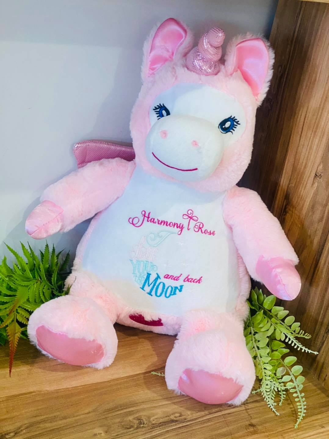 Embroidered Keepsake Elephants & Unicorns