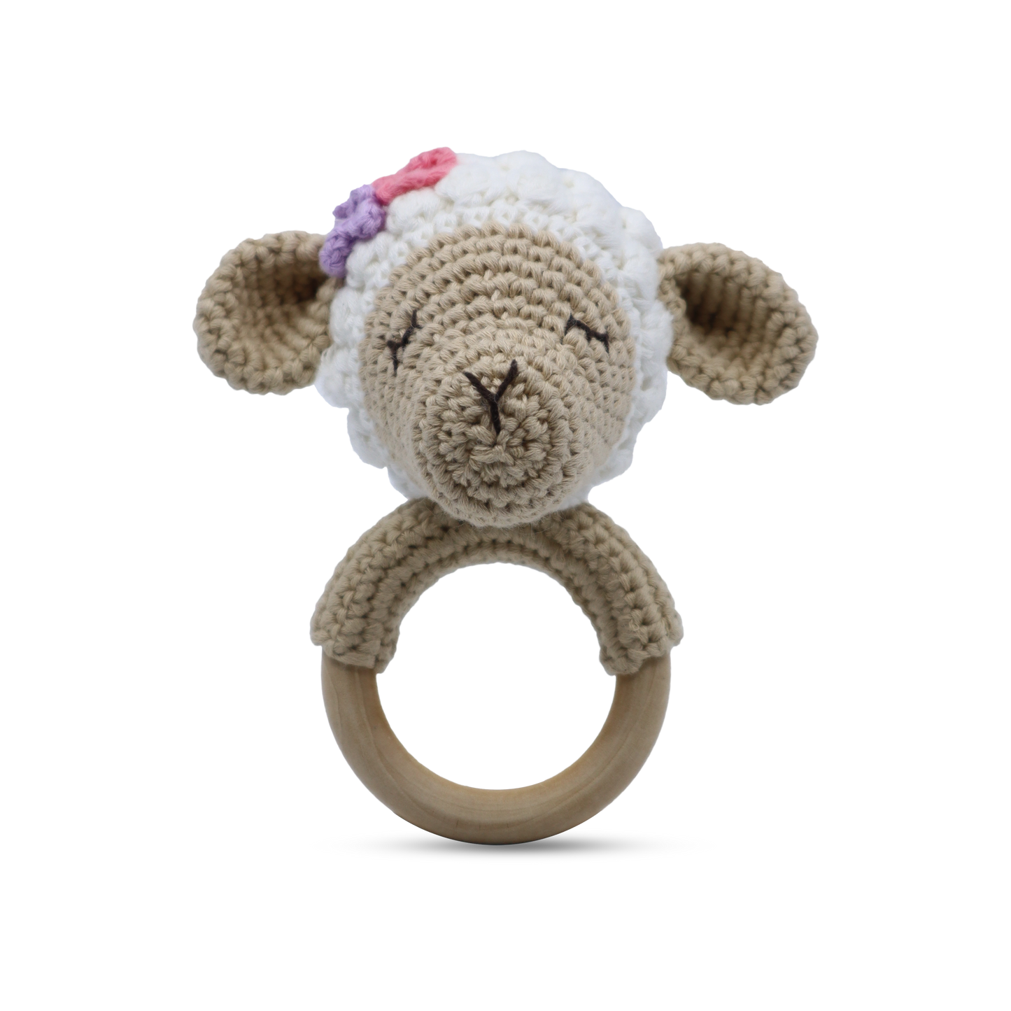 Snuggle Buddies Shaker Ring Toys