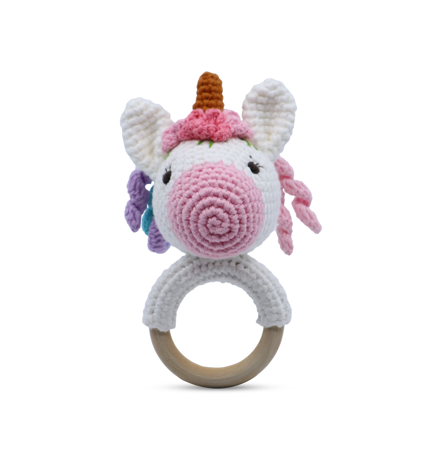 Snuggle Buddies Shaker Ring Toys