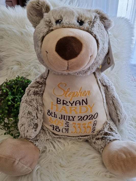 Emboidered Keepsake Bears