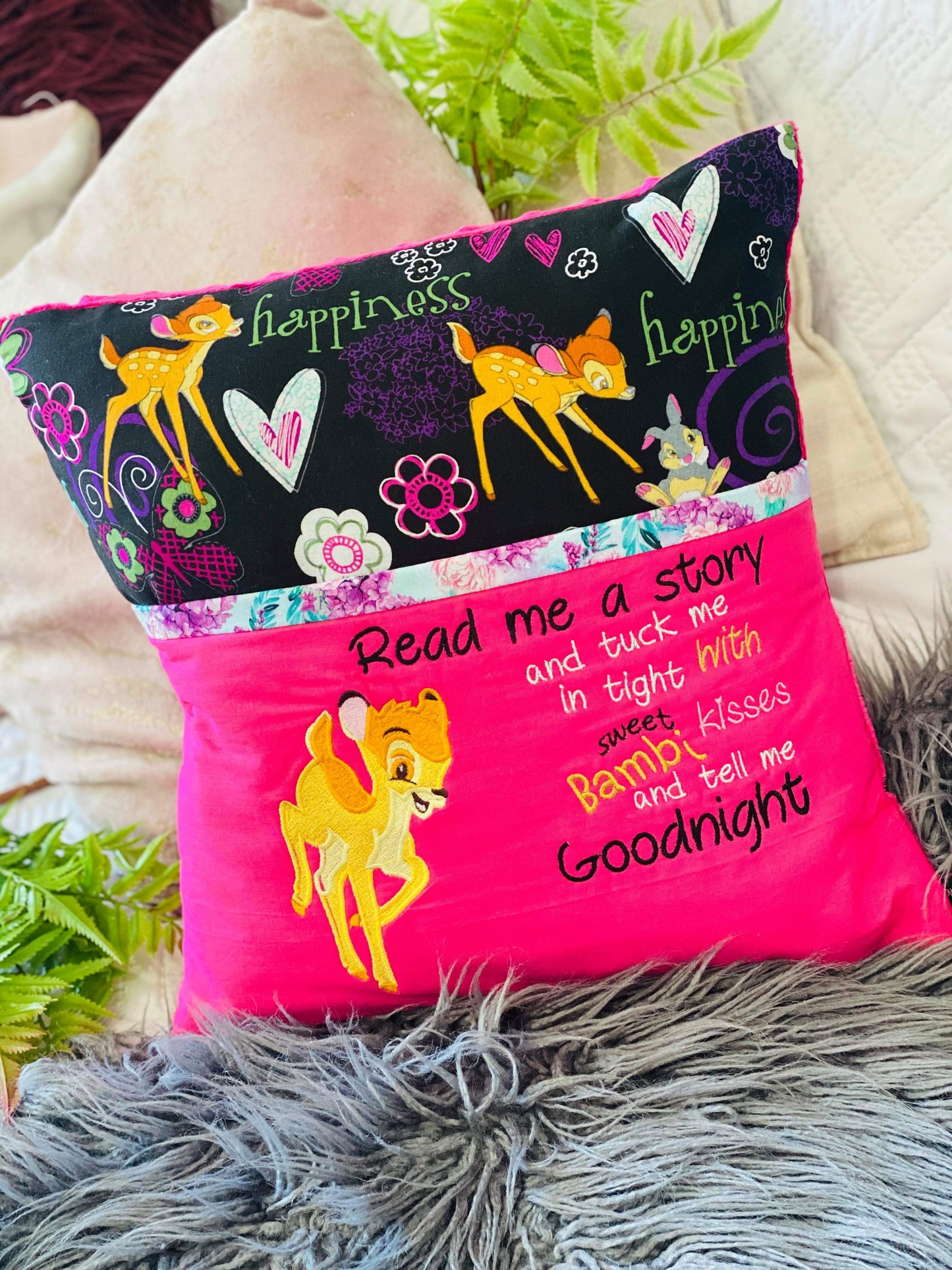 Pocket Cushions Covers - Girls